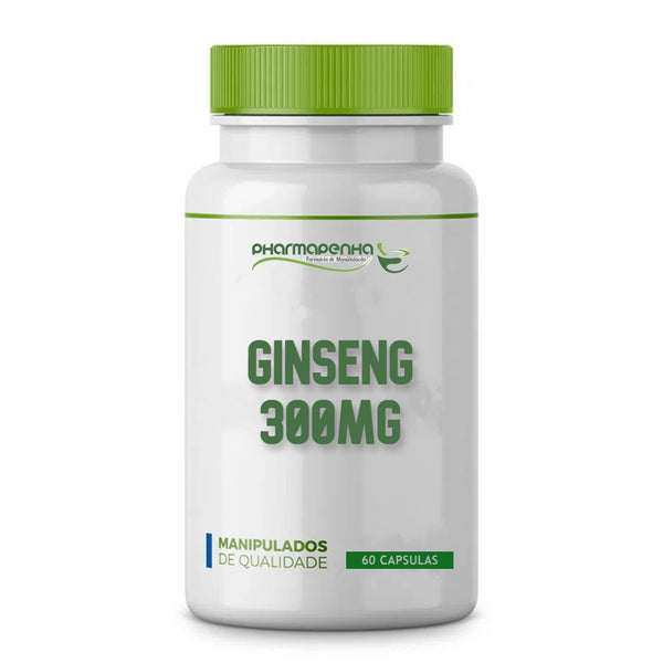 Ginseng Energético 300mg 60 Cápsulas
